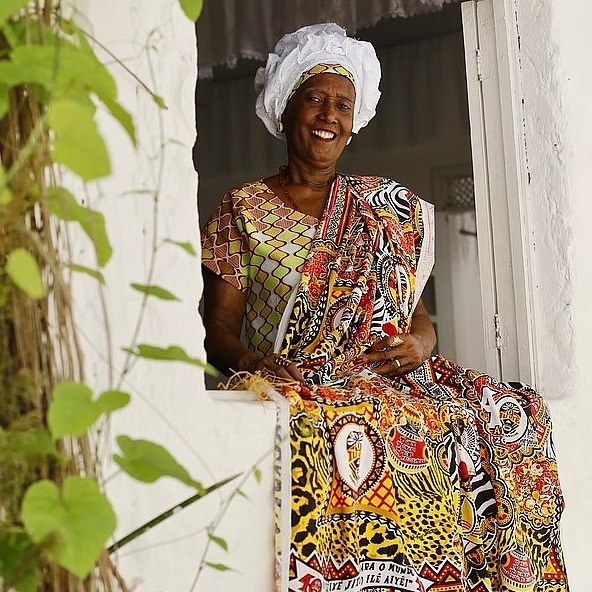 Filha de Mãe Hilda e irmã do Vovô, Dete faz parte do Ilê desde o início. Foto Divulgação