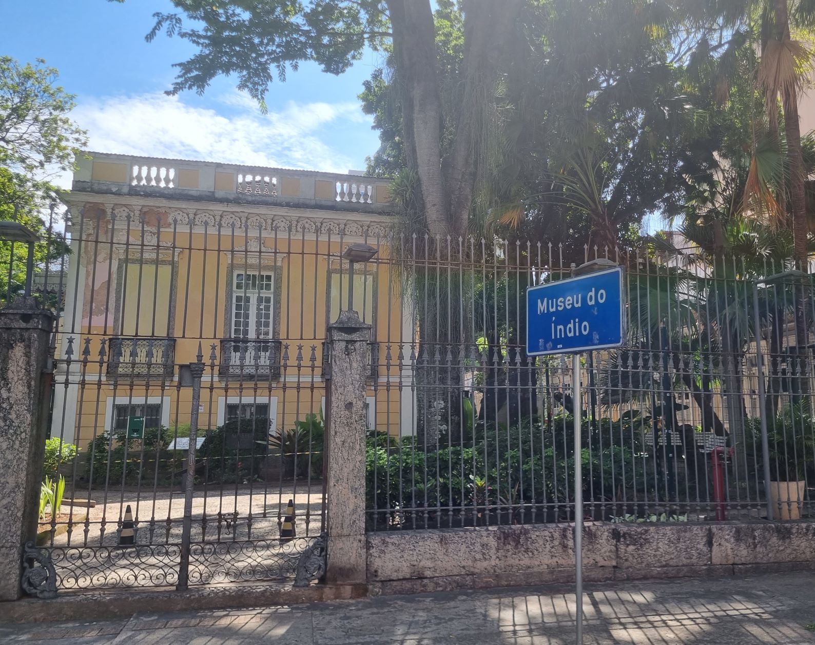 Museu do Índio no Rio, fechado desde 2016: herança indígena maltratada na cidade (Foto: Oscar Valporto)