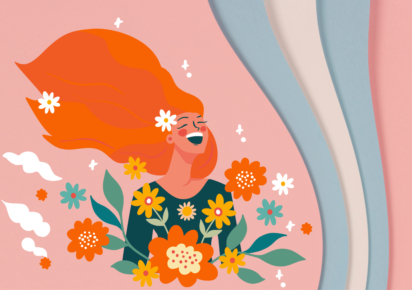 É dentro da luta feminista que se constitui o transfeminismo (Arte: Bruna Benevides)