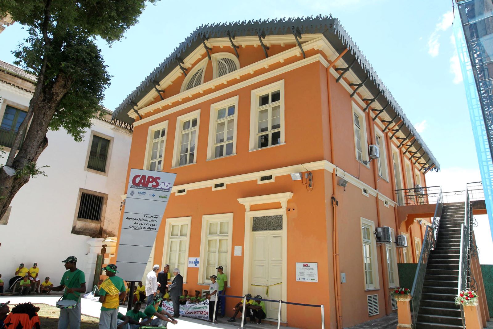 Centro de Atenção Psicossocial, Álcool e Outras Drogas (CAPs) em Salvador: reforço e ampliação do atendimento com iniciativas de redução de danos (Foto: Manu Dias / Governo da Bahia)