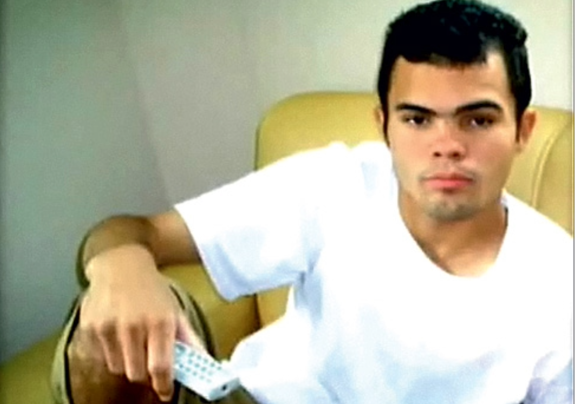 Champinha, aos 16 anos, antes do crime: assassino confesso de Liana, que também foi estuprada e torturada (Foto: Reprodução)