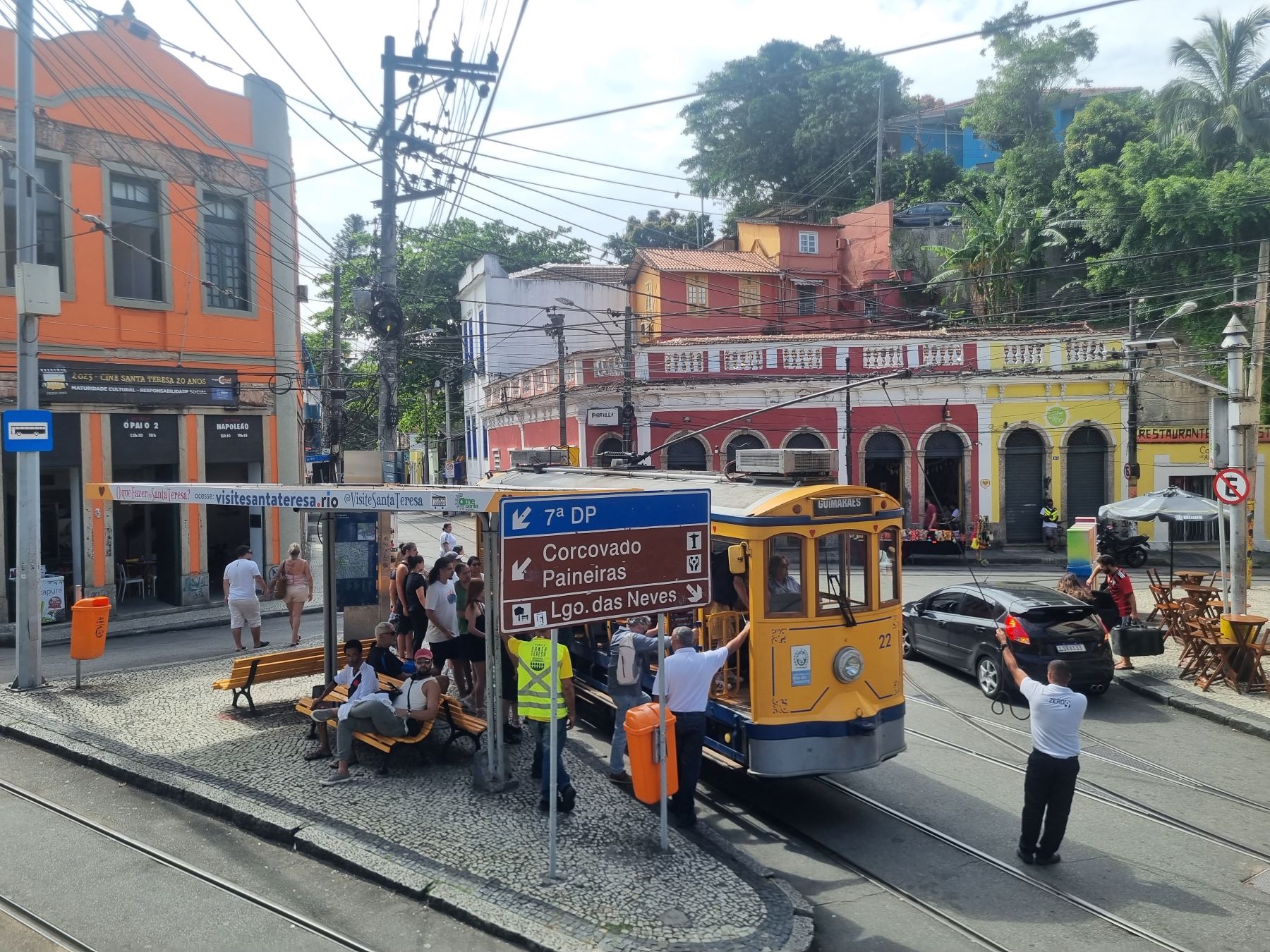 Bonde em Santa Teresa, sistema de transporte inaugurado em 1896: anúncio de investimentos com a reativação dos ramais Paula Mattos, sem funcionar desde 2011, e Silvestre, desativado há quase 20 anos (Foto: Oscar Valporto)