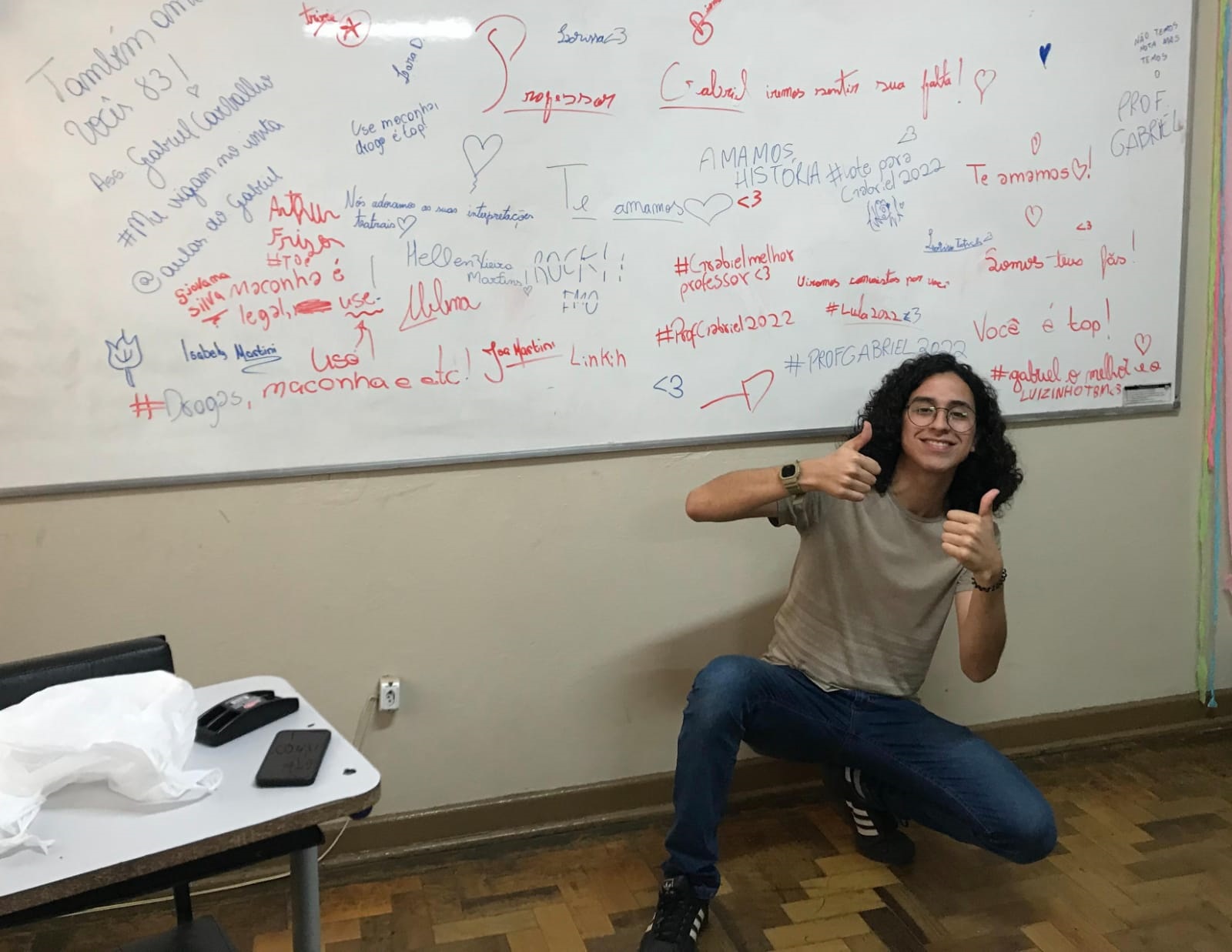 Gabriel Cardoso sonha em ser professor universitário: “Não basta ter um diploma, é necessário saber ensinar e aprender a aprender”. Foto Arquivo Pessoal