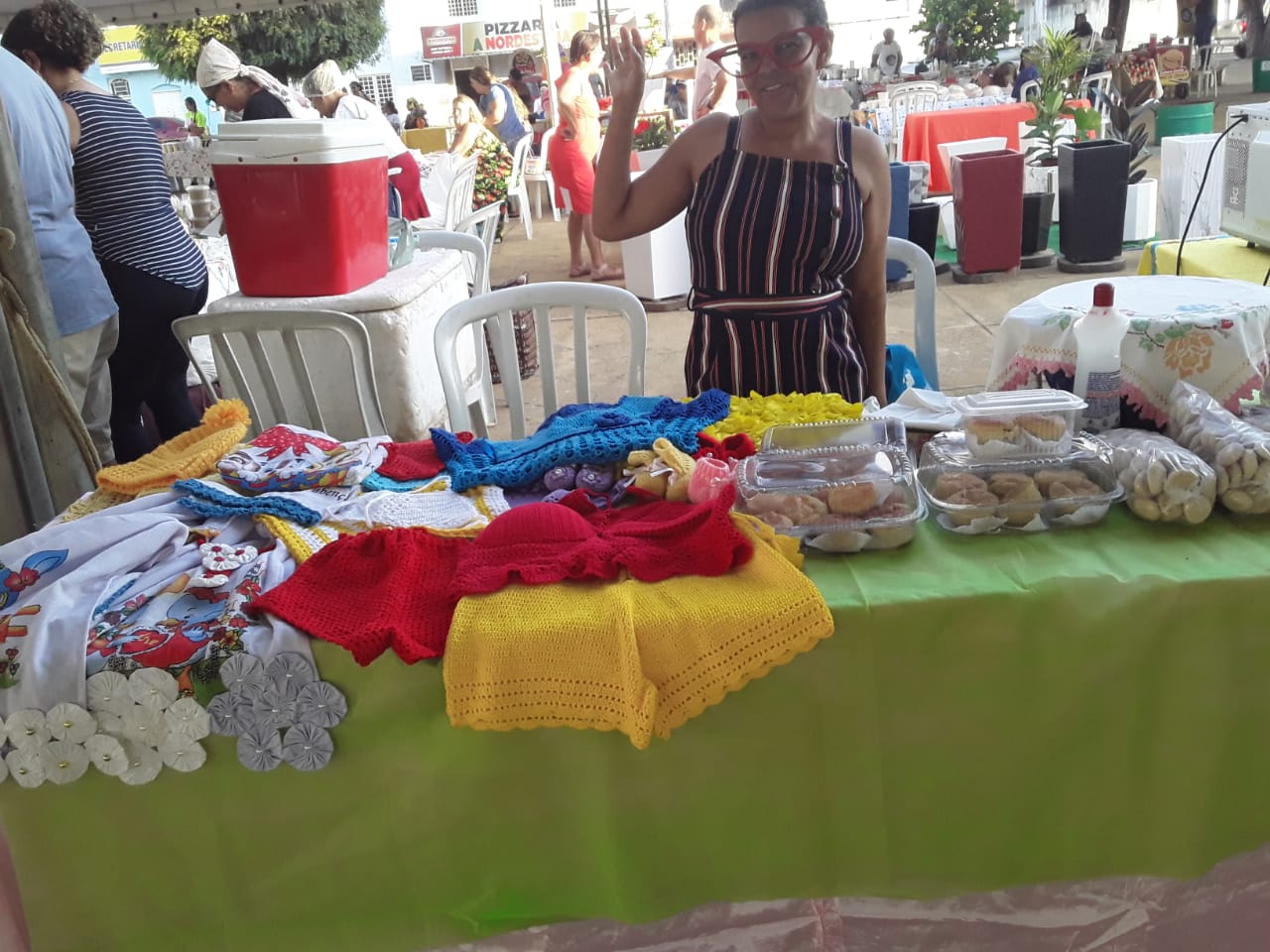 Gerusa Xavier, 48 anos de luta. Como filha, irmã, tia, avó, vizinha, não para de trabalhar e ainda arranja tempo para produzir doces e artesanatos para vender na região onde mora, Barreiras, na Bahia. Foto Liliana Peixinho