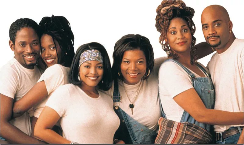 Living Single: mesma premissa, mas com elenco negro e acusação de plágio. Foto divulgação