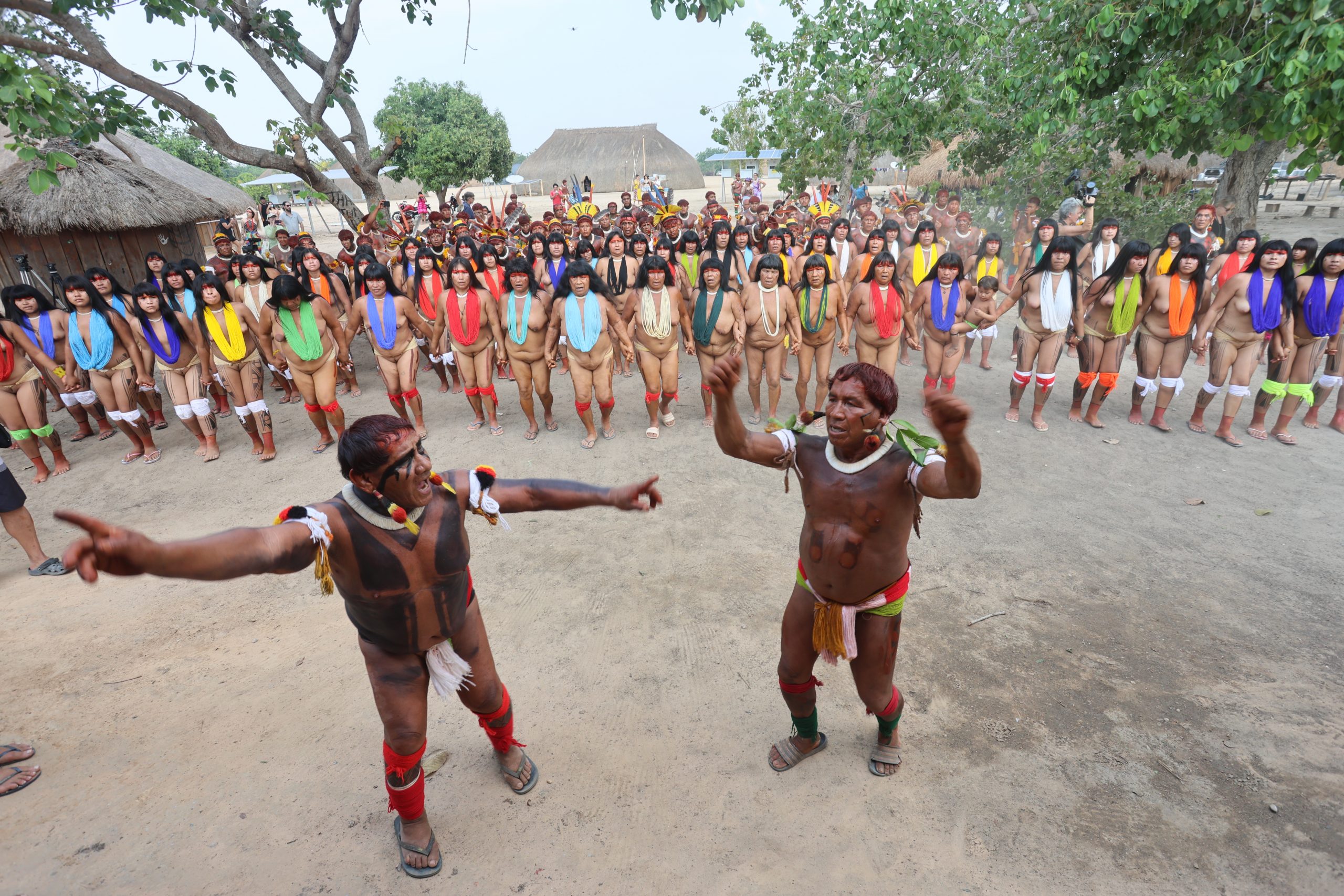 Festa tradicional para Kamukuwaká