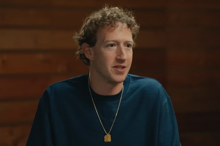 Mark Zuckerberg em entrevista: organizações de checagem alertam para retrocesso na qualidade do conteúdo online (Reprodução / Youtube)