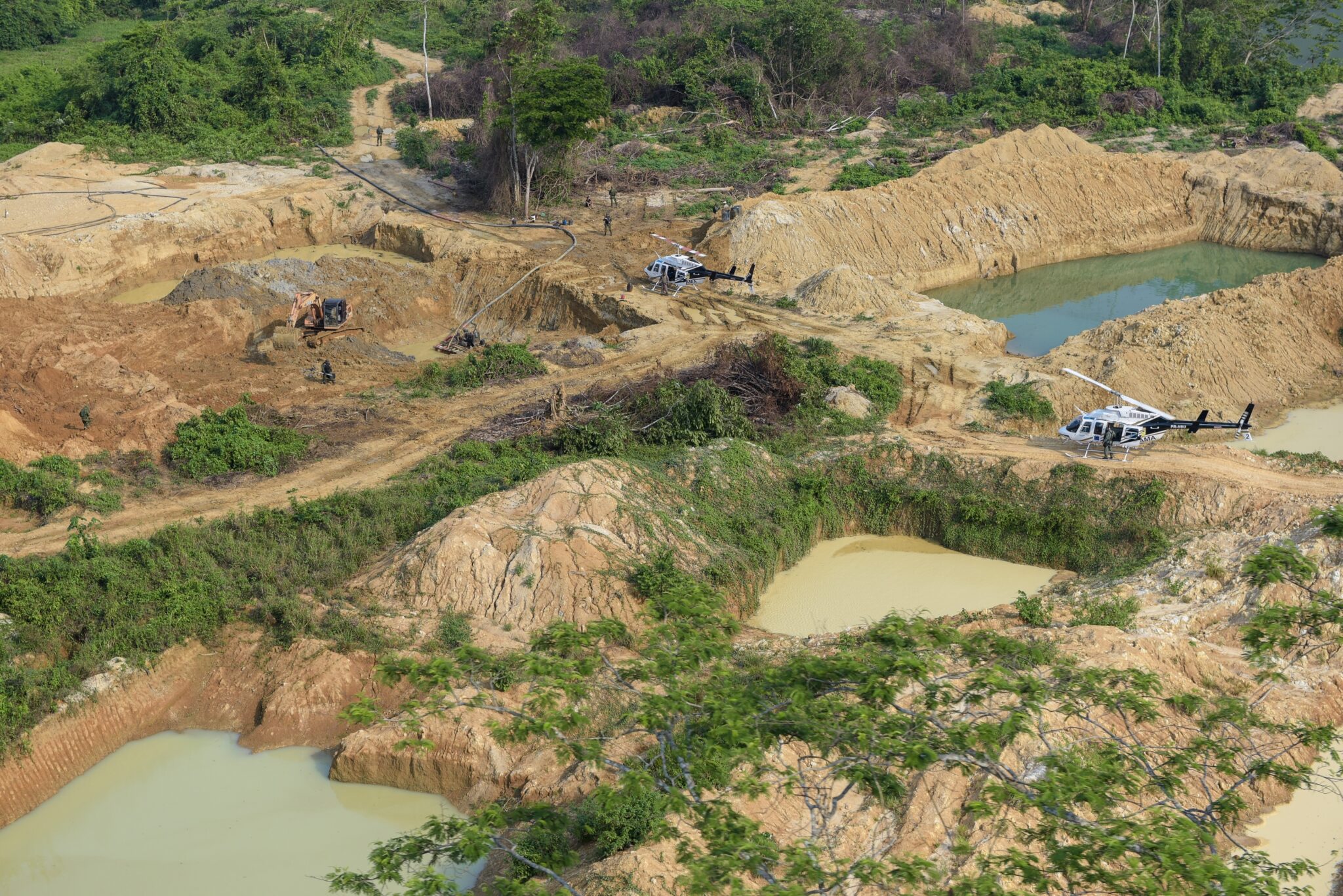 Operação do Ibama contra garimpo ilegal na Terra Indígena Kayapó: STF derrubou 'presunção de boa-fé' no comércio de ouro (Foto: Felipe Werneck / Ibama)