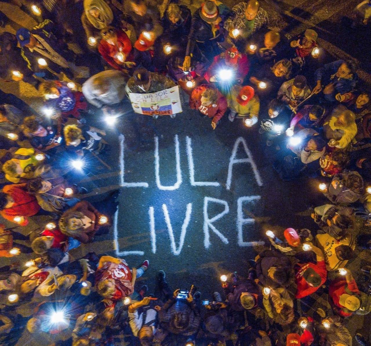 Vigília Lula Livre em Curitiba: dezenas de pessoas acampadas por 580 dias (Foto: Ricardo Stuckert - 11/06/2018)
