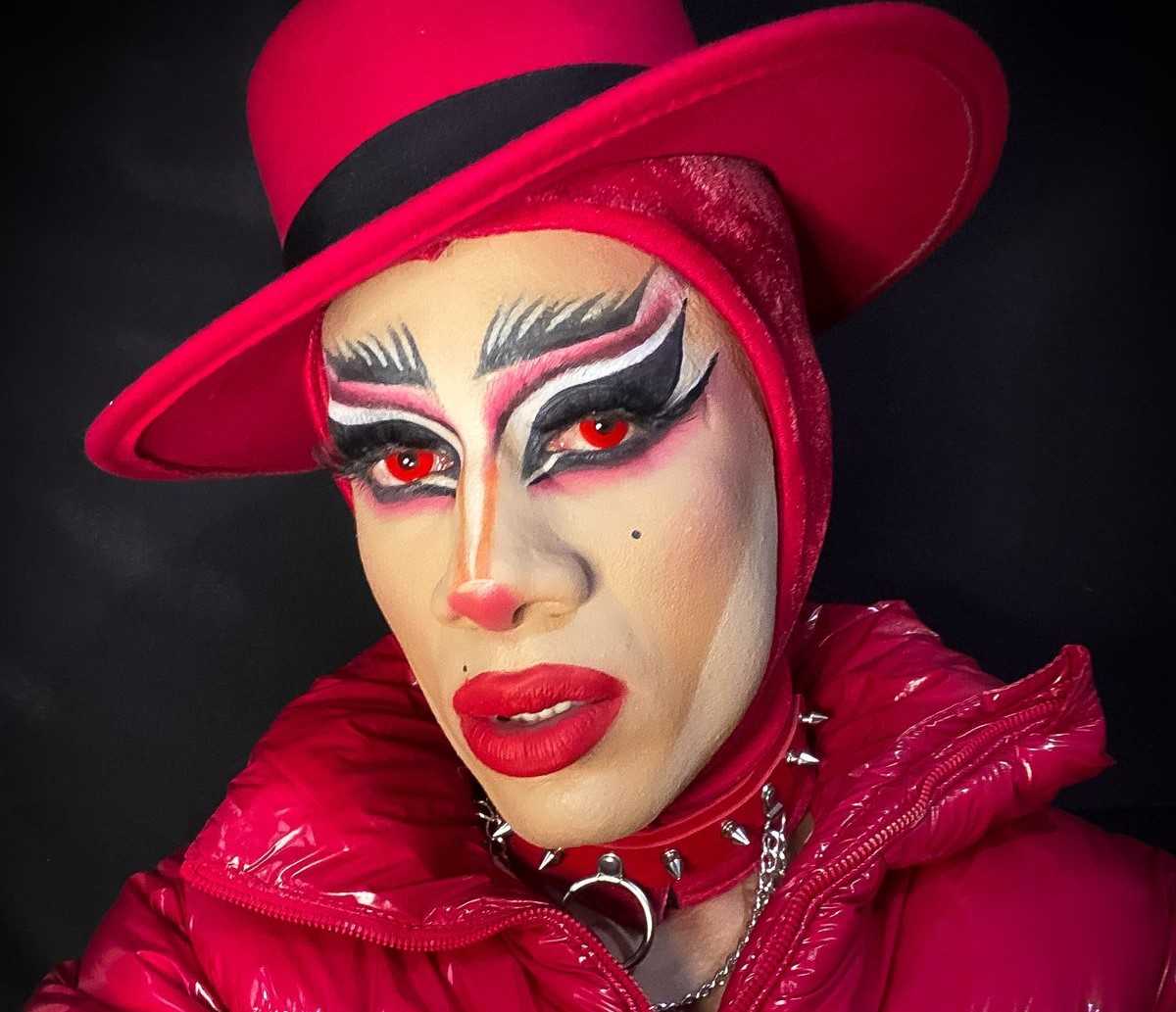 Rickson Moura montado: inspiração em Lady Gaga do interesse por moda ao mundo drag (Foto: Arquivo Pessoal)