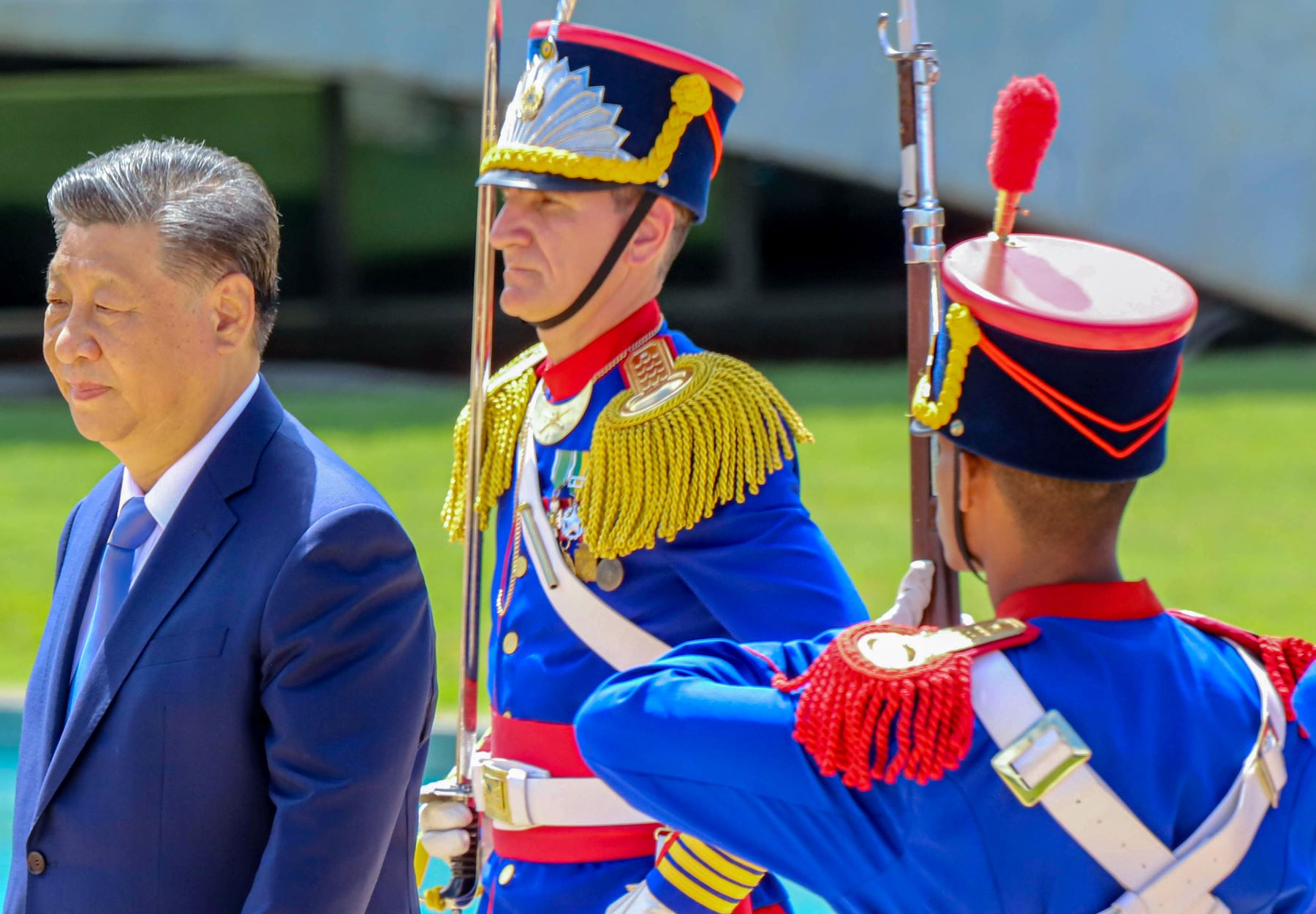 Xi Jinping em visita ao Brasil: China construiu novas rotas comerciais pela Ásia, Europa, África, América Latina e o Sul Global (Foto: Wilson Dias / Agência Brasil - 20/11/2024)